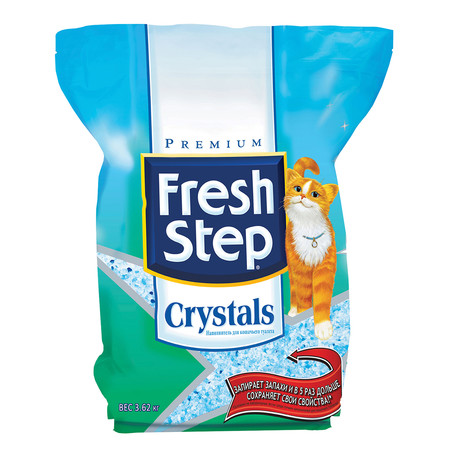 0373c000 Наполнитель Fresh Step Crystals впитывающий силикагелевый