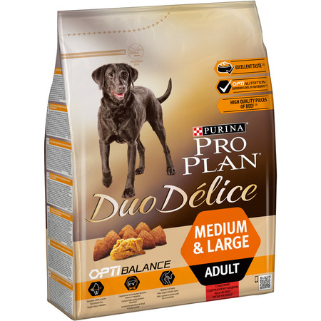 Purina PRO PLAN DUO DELICE для взрослых собак с говядиной и рисом - 2