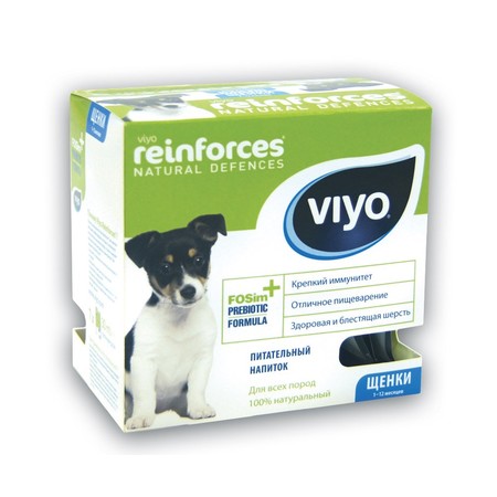 VIYO Reinforces Dog Puppy пребиотический напиток для щенков 7х30 мл