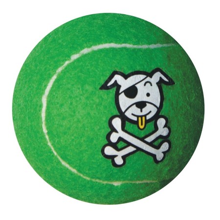 Игрушка для собак ROGZ Molecules L мяч из литой резины Лайм - 80 мм