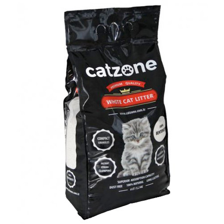 Наполнитель для кошачьего туалета Catzone Compact Natural 5.2 кг