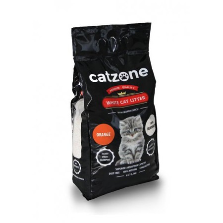 17313c000 Наполнитель для кошачьего туалета Catzone Orange 5 кг