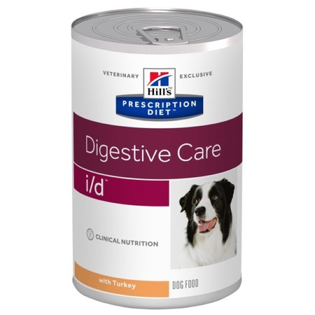 Hill's Prescription Diet i/d Digestive Care влажный диетический корм для собак для поддержания здоровья ЖКТ с индейкой - 360 г