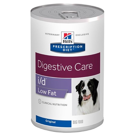 17447c000 Hill's Prescription Diet i/d Low Fat Digestive Care влажный диетичекий корм для собак для поддержания здоровья ЖКТ и поджелудочной железы - 360 г
