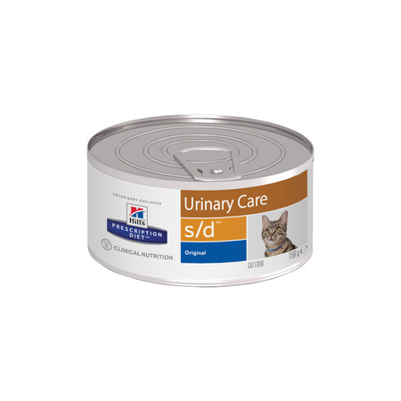 17517c000 Hill's Prescription Diet s/d Urinary Care влажный диетический корм для кошек для поддержания здоровья мочевыводящих путей - 156 г