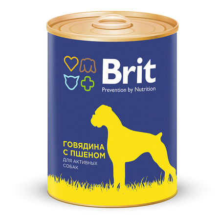 Brit Premium BEEF & MILLET - 850 гр х 6 шт