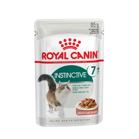 18141c000 Royal Canin Instinctive +7 (в желе) паучи для кошек старше 7 лет 12 шт х 85 гр