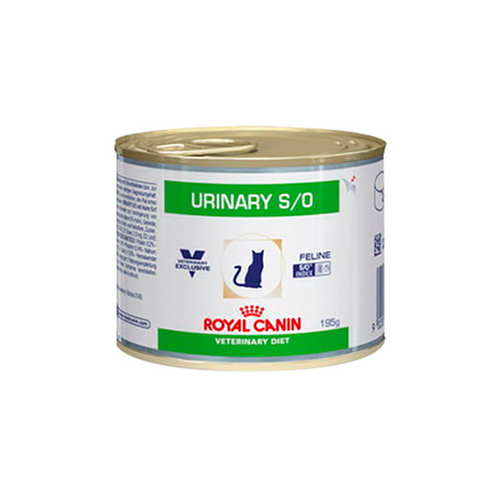 18165c000 Влажный корм Royal Canin Urinary S/O для кошек при инфекционных и воспалительных заболеваниях почек - 195 г