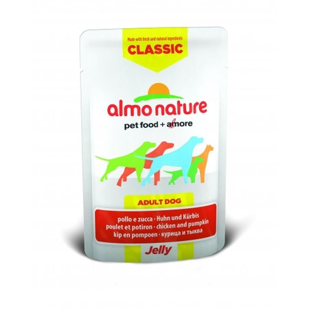 Almo Nature Classic Adult Dog Chicken & Pumpkin Jelly