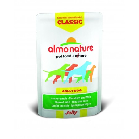 Almo Nature Classic Adult Dog Tuna & Sweet Corn Jelly
