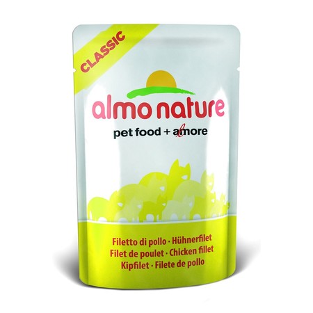 18901c000 Almo Nature Classic Nature Adult Cat Chicken Fillet 55 г х 24 шт