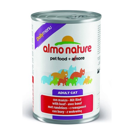 18914c000 Almo Nature Daily Menu Adult Cat Beef 400 г х 24 шт