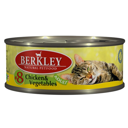Berkley Adult Cat Chicken & Vegetables № 8