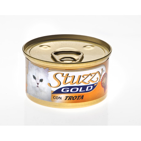 19495c000 STUZZY GOLD для кошек мусс из форели - 85 гр 24 шт