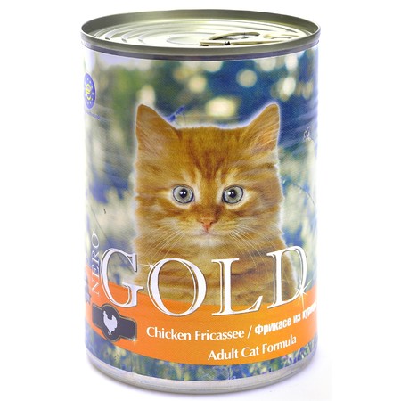 19501c000 Nero Gold Adult Cat Formula Chicken Fricassee 810 г х 12 шт