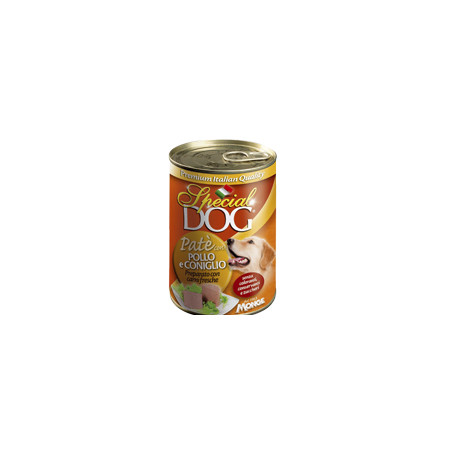 Special Dog консервы для собак паштет курица с кроликом 400 г x 24 шт