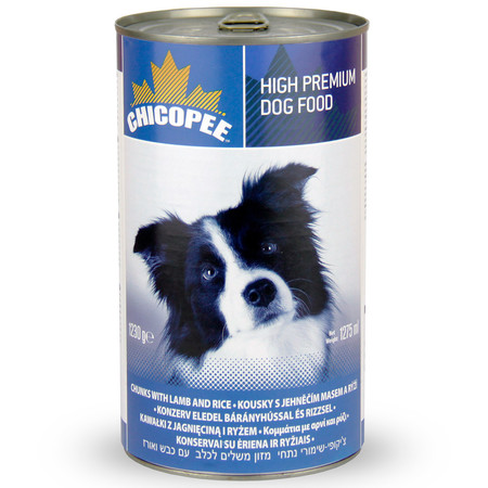 Chicopee Dog Chunks Lamb Rice консервы для собак всех пород и возрастов с кусочками ягненка и рисом в соусе - 1