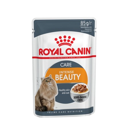 25196c000 Royal Canin Intense Beauty влажный корм в паучах для кошек с чувствительной кожей или проблемной шерстью - 85 г
