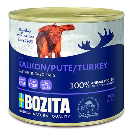 25264c000 Bozita Turkey мясной паштет для взрослых собак с индейкой - 625 г