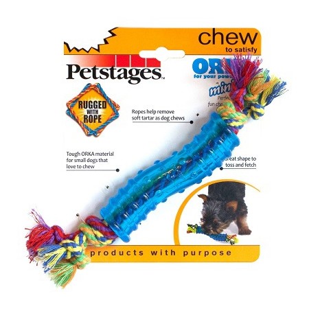 25516c000 PETSTAGES игрушка для собак Mini "ОРКА палочка" маленькая