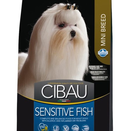 Farmina Cibau Sensitive Fish Mini корм для собак