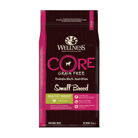 Беззерновой cухой корм Wellness Core Small Breed Healthy Weight для собак мелких пород для поддержания идеального веса - 1