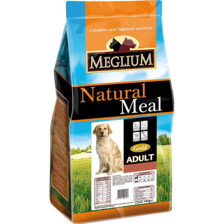 25942c000 Сухой корм Meglium Adult Gold для взрослых собак с говядиной и курицей Gold