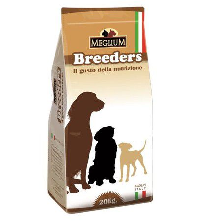 25954c000 Сухой корм Meglium Breeders Sensible для взрослых собак с чувствительным пищеварением с рыбой и рисом - 20 кг