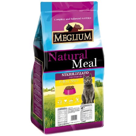 25959c000 Сухой корм Meglium Neutered для стерилизованных кошек с курицей и рыбой