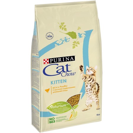 26105c000 Purina Cat Chow Kitten Chicken сухой корм для котят с домашней птицей