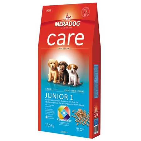 26261c000 Полнорационный корм Meradog Junior 1 для щенков всех пород с 2-х месяцев