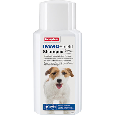 26645c000 Шампунь Beaphar IMMO Shield Shampoo для собак от паразитов - 200 мл
