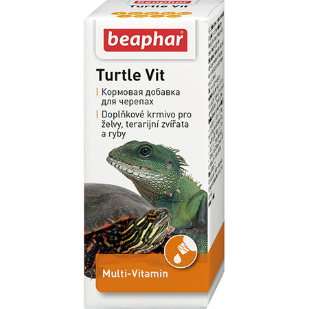 Витамины Beaphar Turtle Vit для водных и сухопутных черепах