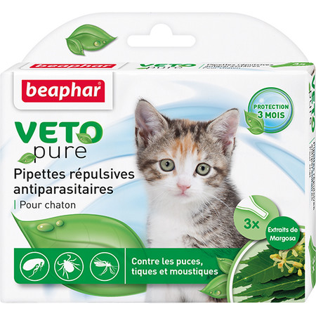 Капли Beaphar BIO SPOT ON для котят от блох