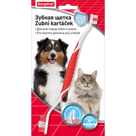 26703c000 Зубная щетка Beaphar Toothbrush для собак двойная