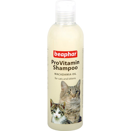 26742c000 Шампунь Beaphar Pro Vit Macadamia Oil для кошек и котят с чувствительной кожей с маслом австралийского ореха - 250 мл
