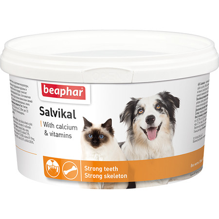 Минеральная смесь Beaphar Salvikal для кошек и собак с дрожжами - 250 г