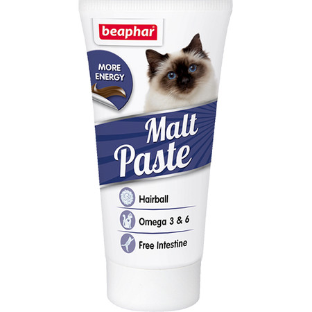 Beaphar Malt Paste паста для выведения шерсти из желудка для кошек - 25 г