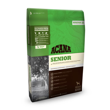 26892c000 Сухой корм Acana Heritage Senior Dog для пожилых собак старше 7 лет с цыпленком и индейкой - 340 г