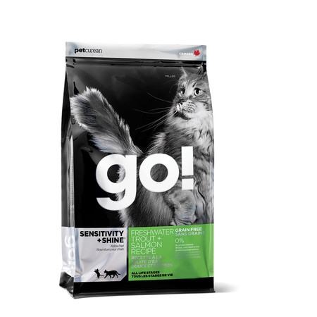 GO! Sensitivity + Shine GF сухой беззерновой корм для котят и кошек с форелью и лососем - 3