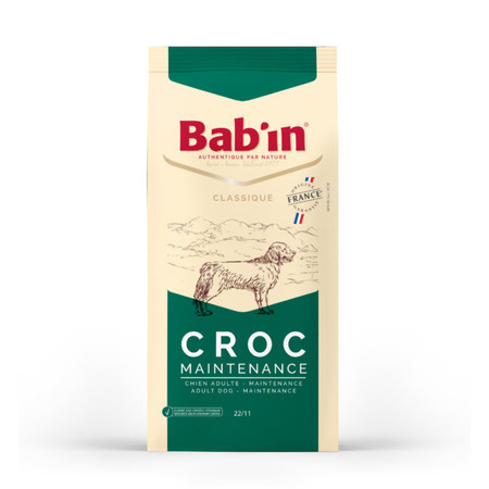 27232c000 Сухой корм Babin Classique Croc Maintenance для собак с низким уровнем физической активности с мясом утки