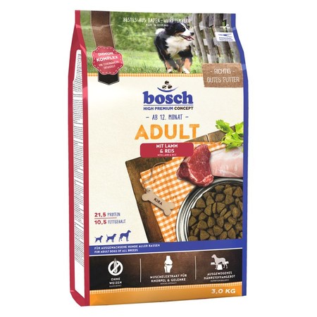 27359c000 Сухой корм Bosch Adult Lamb & Rice для взрослых собак