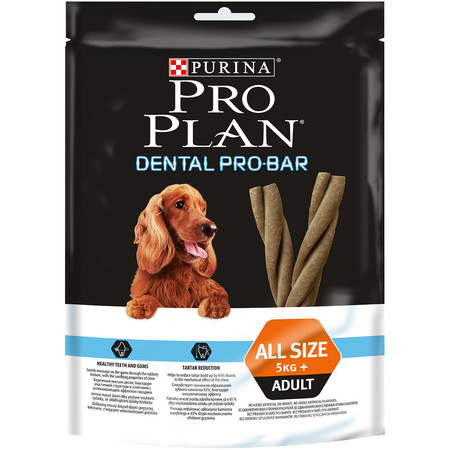 Purina Pro Plan Dental ProBar лакомство для собак всех пород для поддержания здоровья полости рта - 150 г