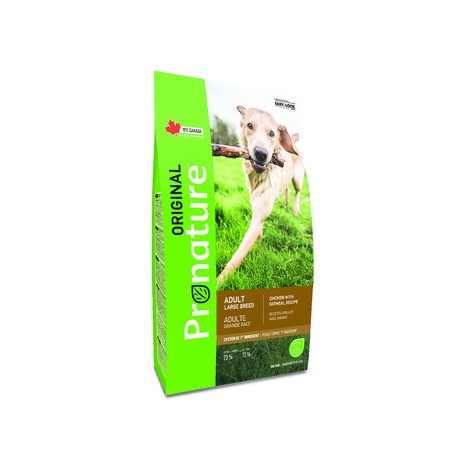 27440c000 Pronature Original сухой корм для взрослых собак крупных пород с курицей и овсом - 15 кг