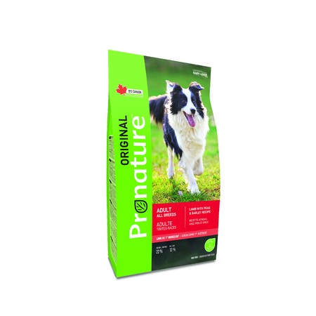 Pronature Original сухой корм для собак всех пород с ягненком и ячменем
