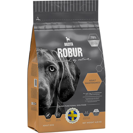 27527c000 Bozita Robur Adult Maintenance сухой корм для взрослых собак всех пород с курицей - 4