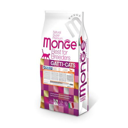 27558c000 Сухой корм Monge Cat Monoprotein Sterilised для стерилизованных кошек с уткой - 10 кг