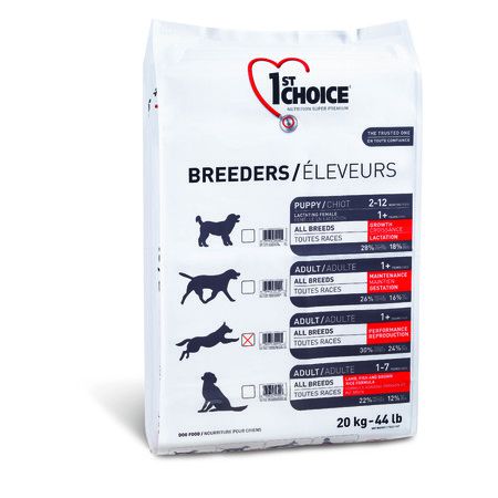 1st Choice Breeders для активных собак всех пород - 20 кг