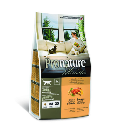 27895c000 Сухой корм Pronature Holistic для кошек беззерновой с уткой и апельсином - 2