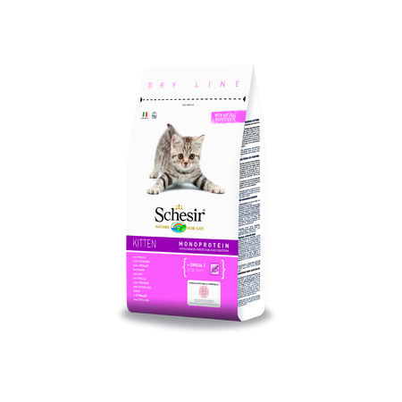27931c000 SCHESIR Kitten для котят с курицей - 400 г